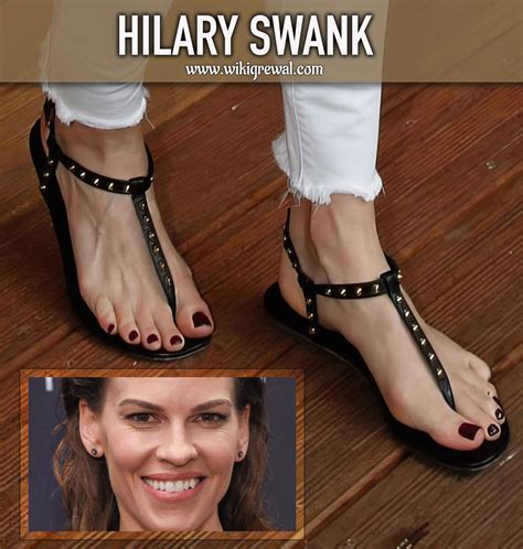 hilary swank feet|Hilary Duffs Feet